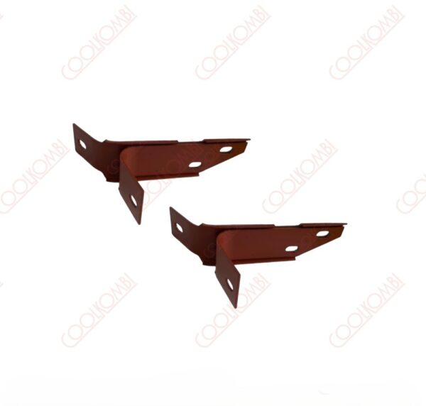 1429. Suporte para choque dianteiro Kombi ate 75 Chapa 3MM ED SJ Cod. 1235 1236