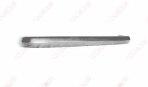 2507. Para choque traseiro de aco cromado Kombi Clipper PL954