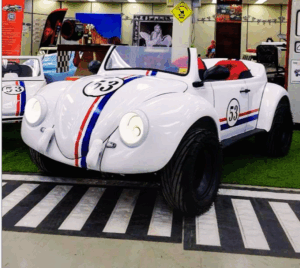 2512. Miniatura fusca sport eletrico RG04