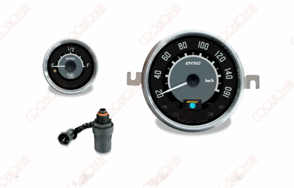 2523. Conjunto de instrumentos VW Kombi Corujinha Cod. ODG1620001